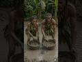 Amazing Coconut Tree Boat Making 🌴 Tribal Woman Ocean Hunting Adventure #oceansurvival #tribalcraft
