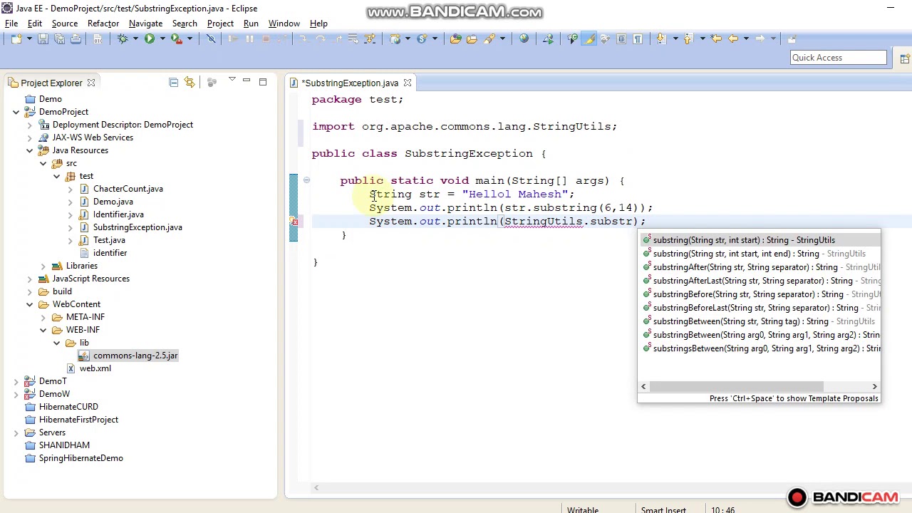 Solution For SubString Exception YouTube solution-for-substring-exception-youtube