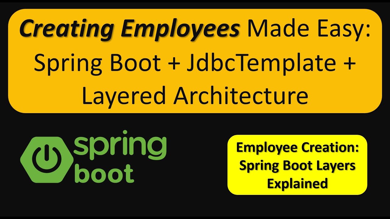 How to create an employee using Spring 