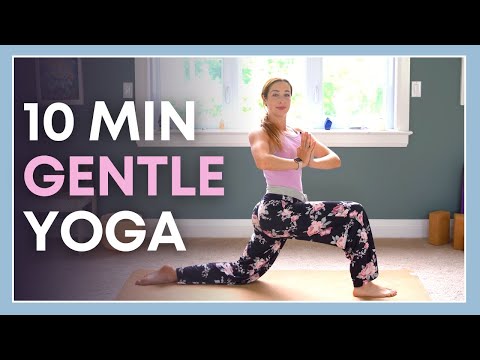 10 min Yoga for Beginners - Gentle & Simple Yoga Stretch