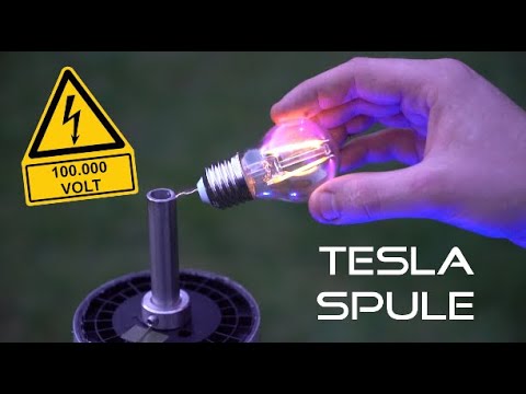 Teslaspule selbst gebaut