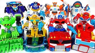 Friends got caught by cobra! Transformers Rescue Bots mini Bumblebee, Chase! Go! - DuDuPopTOY