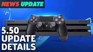 ps4 5.50 update: here's what it does - gs news update