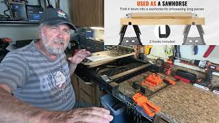 VEVOR Folding Work Table and Sawhorse can help with projects