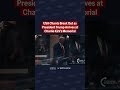 USA Chants Erupt as President Trump Arrives at Charlie Kirk's Memorial