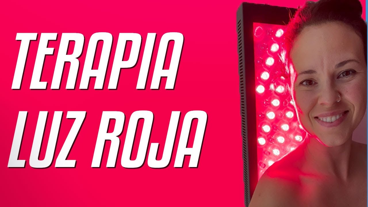 Qué es la terapia con luz roja 