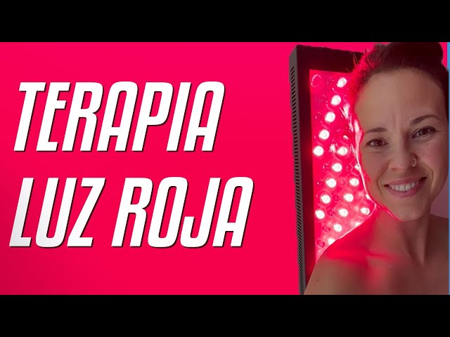 Qué es la terapia con luz roja 