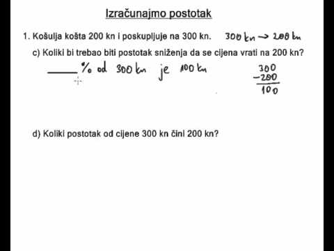 Video: Povećanje Cijene Ljekarne Izračunato Kao Postotak