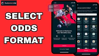 How To Select And Choose Odds Format On Flashscore App screenshot 5