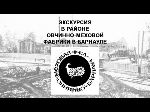 Экскурсия в районе овчинно-меховой фабрики в Барнауле