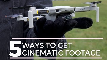 CINEMATIC 4K DRONE footage in 5 minutes! DJI Mini 2