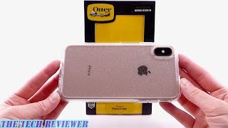 Otterbox Symmetry Stardust Crystal Clear Protection With Glitter For Iphone Xs Max Youtube