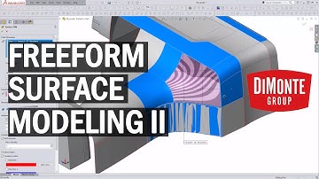 Freeform Surface Modeling II - SOLIDWORKS Tutorial -  Zen & The Art Of SOLIDWORKS Surfacing - 13