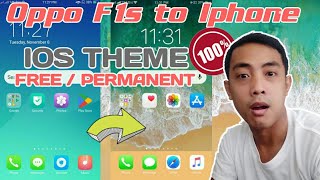 Oppo F1s to Iphone | How to Apply IOS Theme Oppo F1S & F3 (Tagalog Tutorial)  screenshot 3