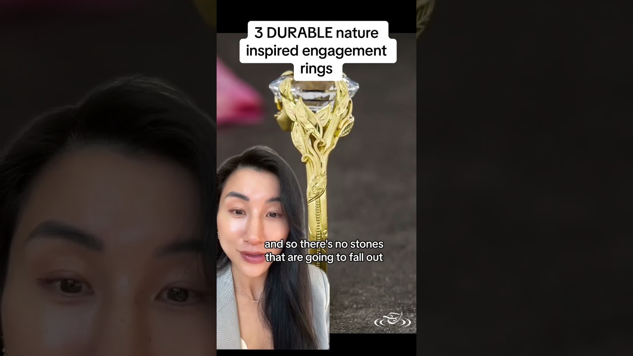 3 ПРОЧНЫХ обручальных кольца, вдохновленных природой 