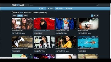 Template 1 - Color Scheme 3 (For Video Website)
