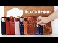 BlackBrook Barlow Full Leather Snap On Back Cover Case for Apple iPhone 12 Pro Max (6.7")