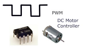 Two Speed NE555 IC (PWM )DC Motor Controller (DIY)
