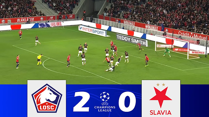 Lille contre Slavia Prague [2-0] | Champions League 2024/25 | Résumé de Match !