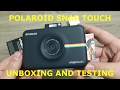 Polaroid SNAP Touch Unboxing|Testing|Printing from Smartphone #PolaroidSnapTouch