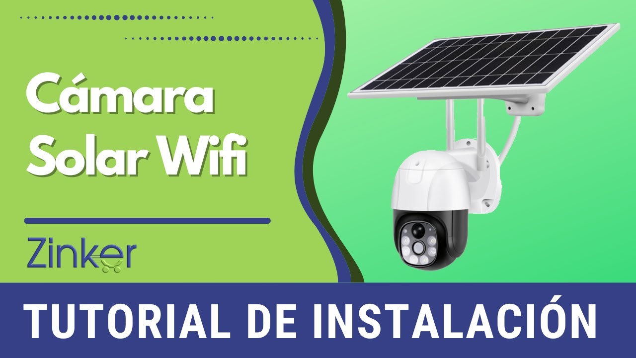 Cámara solar wifi