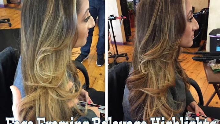 Face Framing Balayage tips and tricks