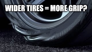 Do Wider Tires Actually Have More Grip? Testing 27 Cars