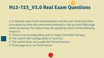 H12-723_V3.0 HCIP-Security-CTSS V3.0 Real Exam Questions