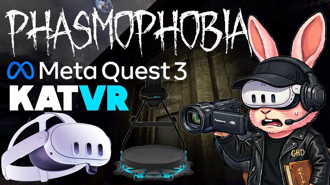【VR/ファズモフォビア】幽霊屋敷でハントお散歩！？MetaQuest3とKATWALKC2+で最強VR！？【にゃんぴこらうす】SEASON2＃21