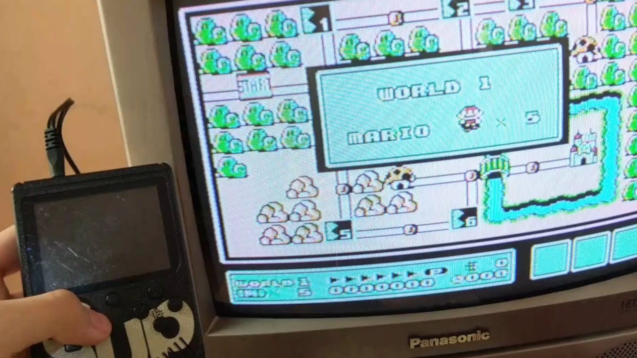 Video Game Portátil 400 Jogos Mario Bros Pode Jogar Na Tv