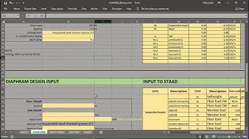 STAAD PRO - Load generation