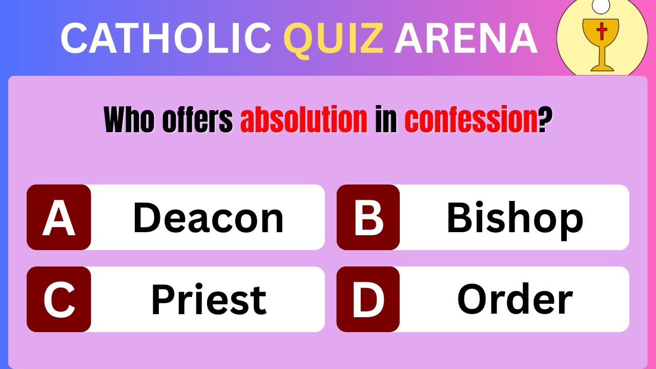 Holy Orders Explained Quiz | Deacon, Priest, Bishop – Can You Score 30/30? ⛪🔥