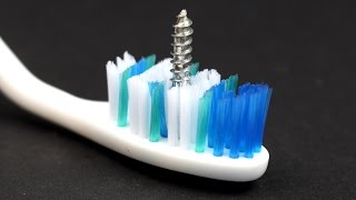 5 Trucos con cepillo de dientes