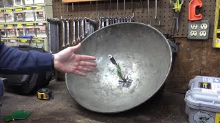 Can I Make A Satellite Dish From A Big Bowl?