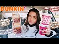 I tried all of DUNKIN's holiday drinks so you don't have to.