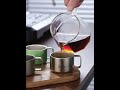 This coffee cup is so beautiful – it sparkles, and the design is just perfect.