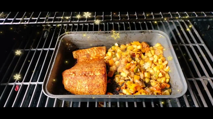 salmon al horno al puro estilo Ben Barragn