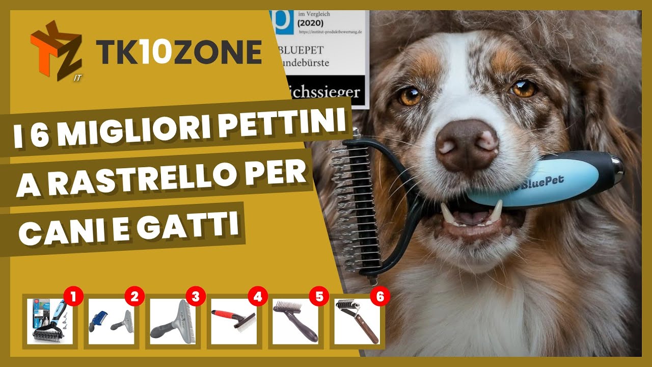 Pettine Per Animali Domestici Rastrello Per Toelettatura In