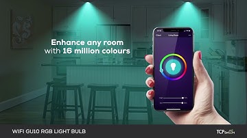 Discover the benefits of TCP Smart WiFi GU10 Dimmable RGB CCT light bulb | Screwfix