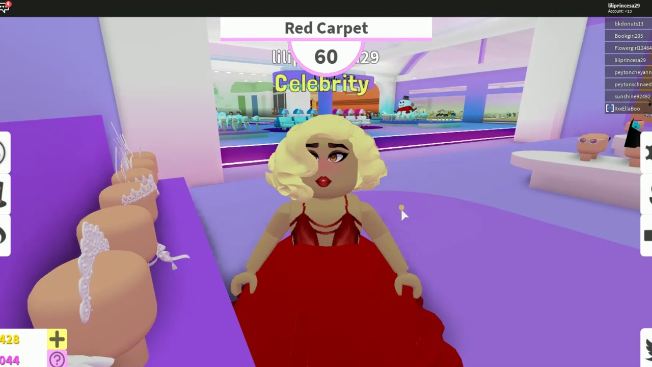 Roblox Fashion Famous Red Carpet Theme What O Someone
