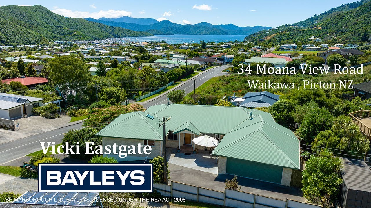 34 Moana View Road , Waikawa Picton NZ YouTube