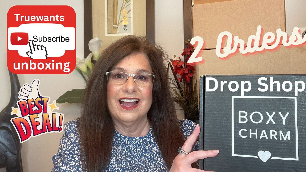 Boxycharm January 2023 Drop Shop Orders 2 & 3 Coupons CRAZY DEAL!! Hot