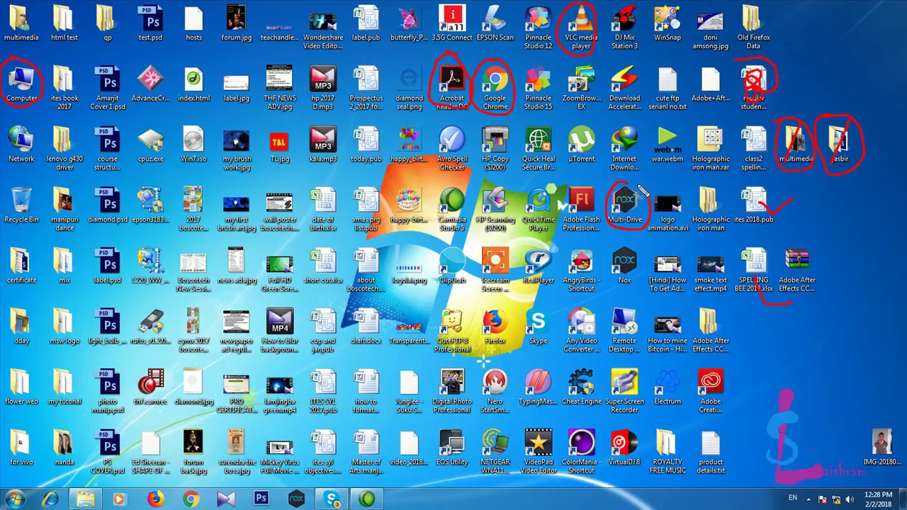 Manipuri video basic computer tutorial ch1 - YouTube