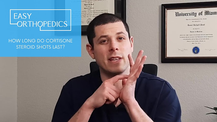 How long will a cortisone shot affect blood pressure