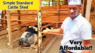 How to Build A standard Cattle Shed for 10milking Cows screenshot 5