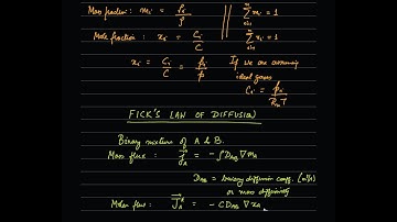 Lecture 24: Introduction to diffusion mass transfer and closure