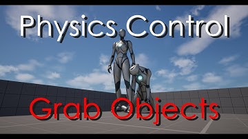 Physics Control Attach And Drag Objects | UE 5