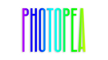 Create Stretched Text Effect in Photopea | Photopea Tutorial | Free Browser Photoshop