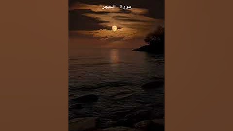 سورة الفجر💗💗💗القارئ(عبد الرحمان مسعد)
