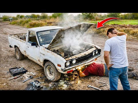 I FIXED THE PROBLEMS WITH THE ENGINE of my DATSUN 620, IT OVERHEATS